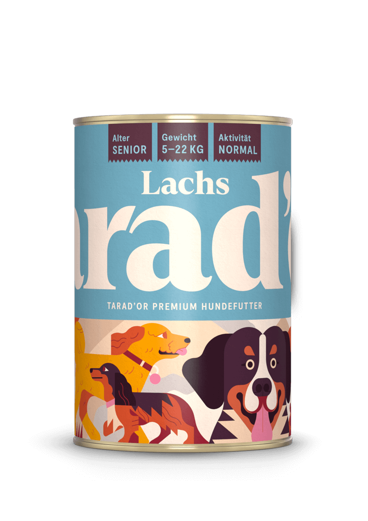 Dose Nassfutter Lachs 400g  - Trador Premium Hundefutter