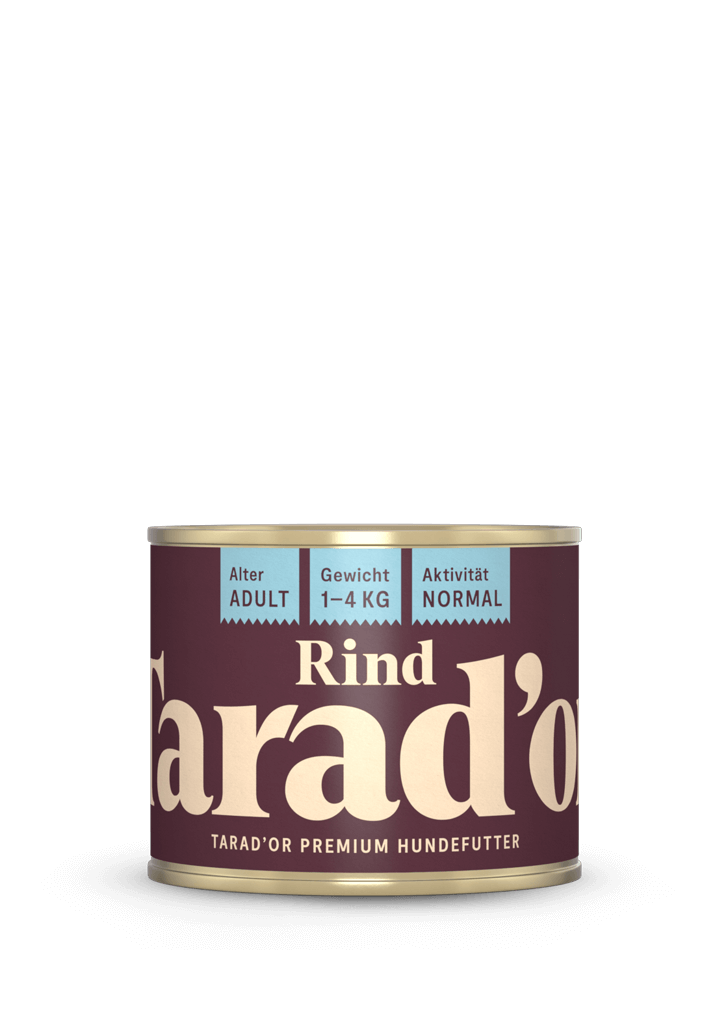 Dose Nassfutter Rind  200g  - Trador Premium Hundefutter