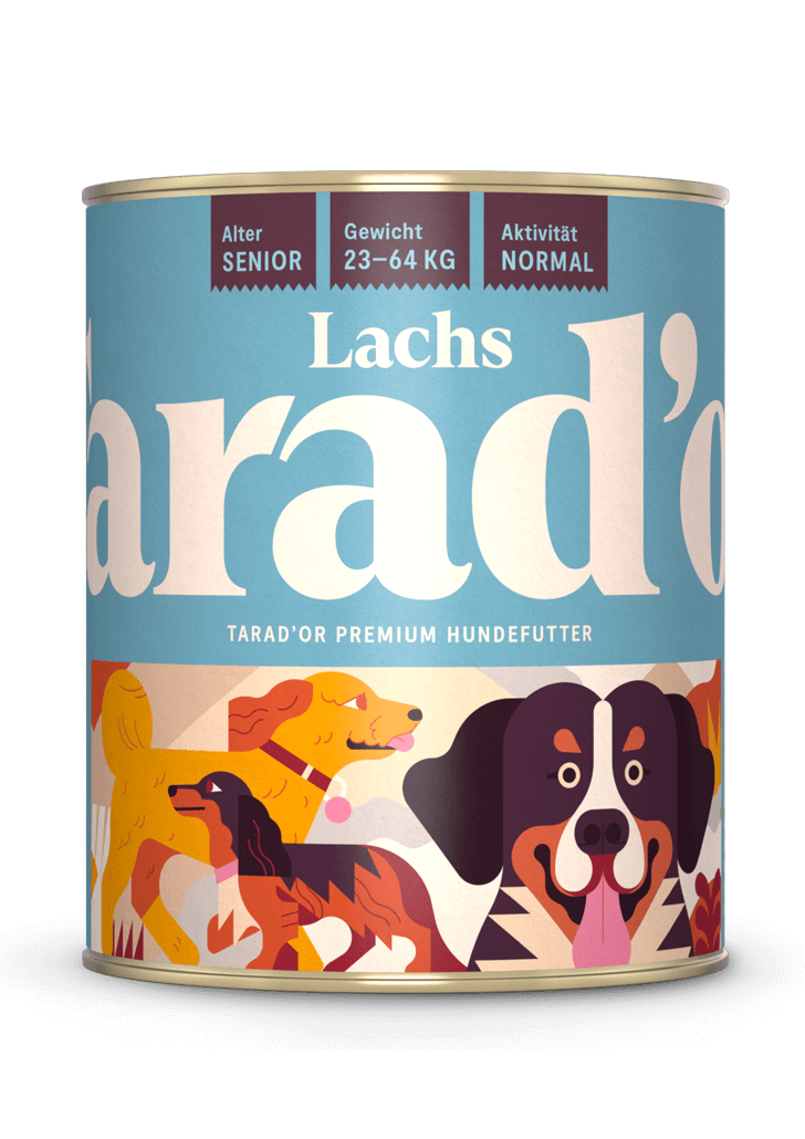 Dose Nassfutter Lachs 800g  - Trador Premium Hundefutter